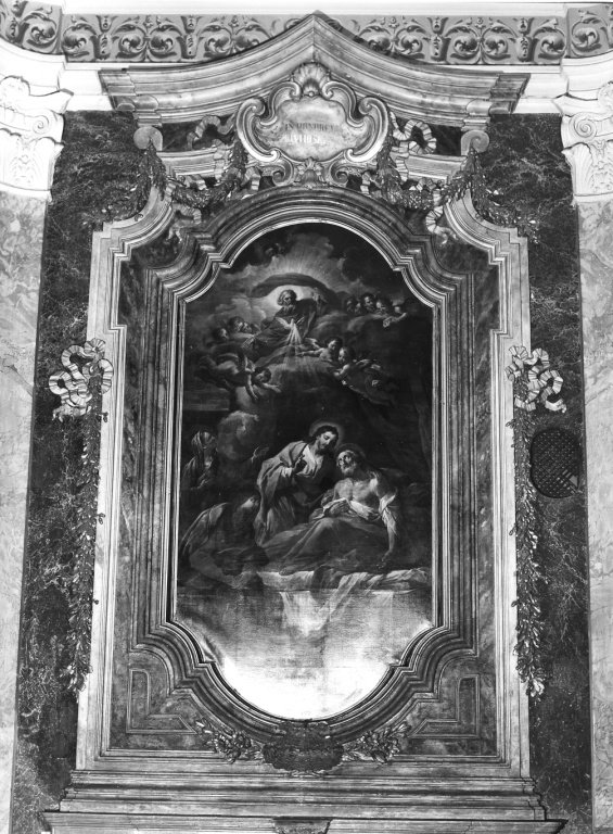 morte di San Giuseppe (dipinto) di Conca Giovanni (sec. XVIII)